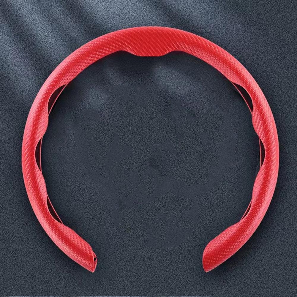 Car Steering Wheel Cover 38cm 15inch Ultra-thin Fur Non-slip Breathable Anti-skid Accessories Steering Wheel Decorative Supplies