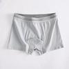 Men's Large Antibacterial Cotton Boxer Briefs - Comfortable, Breathable, Seamless.