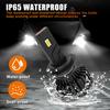 2Pcs Super Bright 100W 30000LM H4 LED Car Light Bulbs H7 H8 H11 H1 9005 9006 9012 HB3 HB4 Hir2 LED Headlight Mini Hi/Lo Beam Auto Lamp 12V 6000K 3000K
