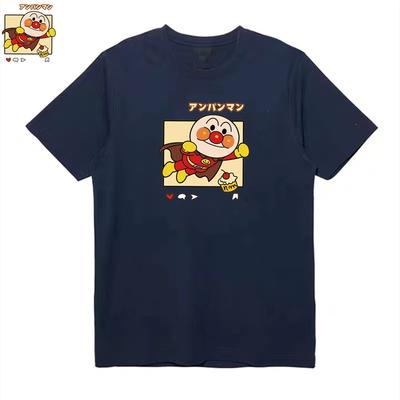 Férfi Ruházat Nyári Anpanman Rajzfilm Vicces Nyomtatott Grafikus Pólók Y2k Pamut Laza Alkalmi Női Rövid Ujjú Póló Felsők Anime