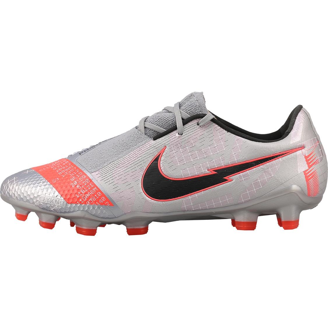 Nike Phantom Venom Elite FG Metallic Grey Crimson Men s AO7540-906 EU 39