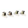 1/2"3/4" Plastový solenoidový ventil 12V 220V Magnetický dávkovač pračky Pitná voda Pneumatický tlakový regulátor Spínač
