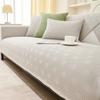 Chenille Rainbow Pattern Sofa Cushion Four Seasons Universal Sofa Cover Cover Solid Color Simple Modern Cushion Sofa Cover Cloth