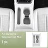 Silicone Cup Holder Pad for Geely EX2 2026,  Center Console Interior Accessories