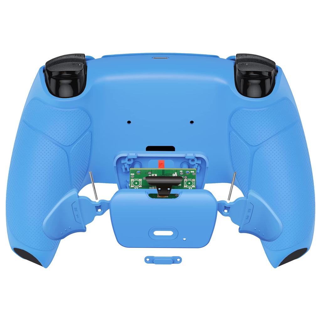 eXtremeRate Pure Color RISE V3 Remap Kit with Program Back Paddle Plastic Rubber for Compatible with PS5 Controller Compatible with PS5 Controller