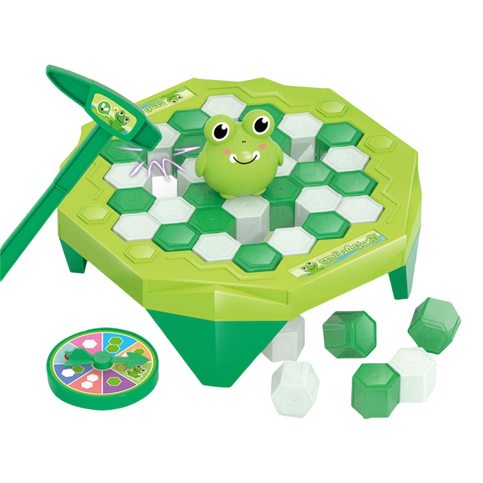 

Маленькая игрушка-пингвин для разбивания льда, настольная игра-головоломка, спаси пингвина, игра с выбиванием льда, забавная настольная игра, долговечная зелёный