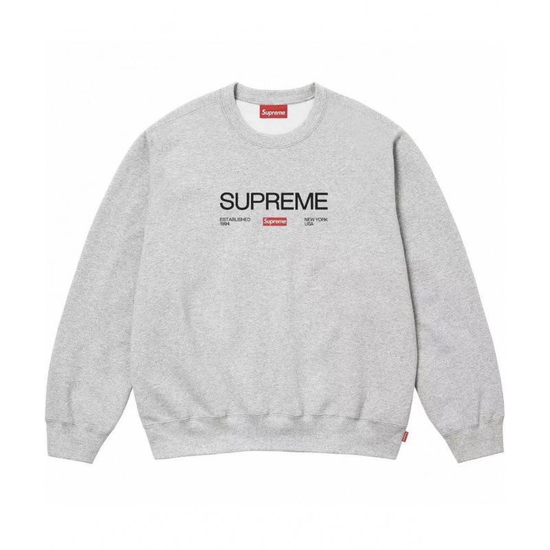 25SS Supreme Trendige Marke Kapuzenpullover mit Fleecefutter und großem Logo