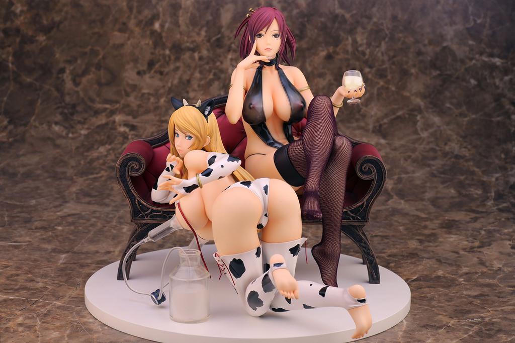 SKYTUBE Decadence Beauty Marie Mamiya X Hazuki Kowloon Scale PVC Painted Finished Figure 1/6