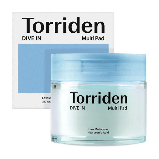 TORRIDEN DIVE-IN Niedermolekulare Hyaluronsäure Multi Pad 160ml 80 Stück