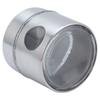 Coffee Bean Container Iron Glass Mini Sealed Jar Kitchen Storage Tank for Beans TeaSilver