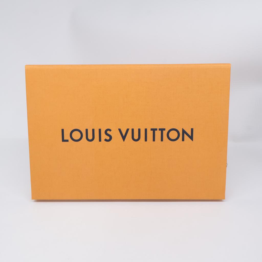 Louis Vuitton [Excellent Condition/Domestically Authorized] RW231W RV6 FOBL08 Inverted Monogram Masculine Long Sleeve Shirt/ Tops 34 Gray / whiteUsed