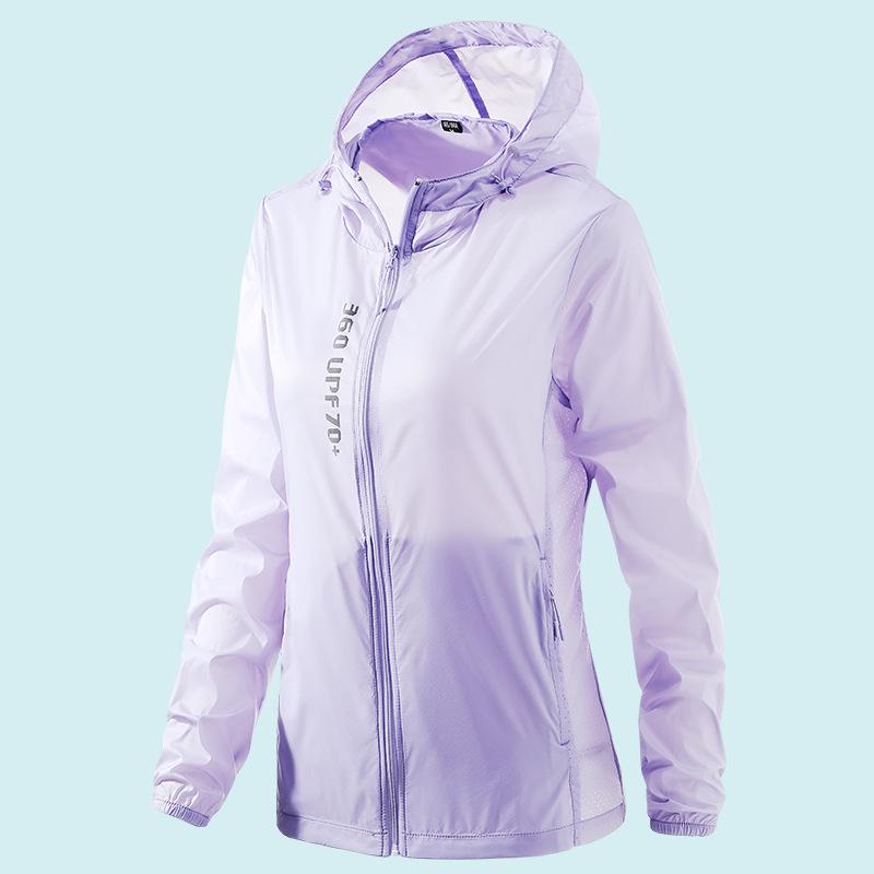 Women's ice silk sunscreen clothing is light and breathable in summer, UV protection is loose and thin, and daily leisure can be versatile fashion