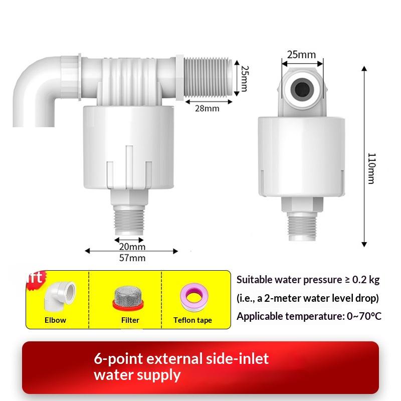 Automatic Water Level Control Valve Float Tower Tank Floating Ball Prefilter For Tank Automatic