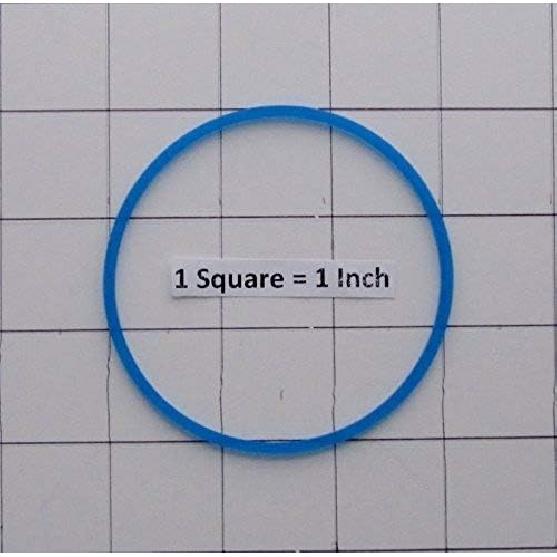 Replacement Gasket Compatible with Sensio Bella Cucina Blender 3 Inch Diameter Approx.(4 Pack White) After Market Part 4 синий