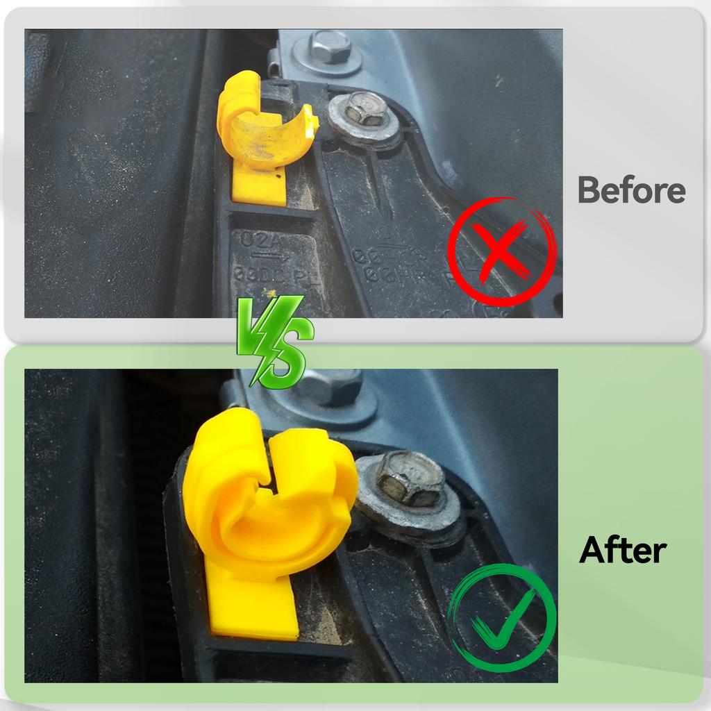 2X For Opel Corsa D E Bonnet Stay Clips Plastic Holders Support Strut Rod Retaining Fixing Holder Car Fastener 13249044 1180938