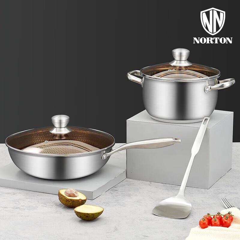 NORTON Stainless Steel Cookware Set