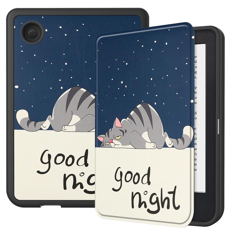 Funda for KOBO Clara 2E Case 2022 Smart Cover PU Leather Silicone Back Full Housing Ebook Case for Etui Kobo Clara 2e Cover Capa
