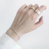 XIYANIKE Prevent Allergy Silver Color Wedding Rings New Creative Geometric Handmade Anillo Accessories Jewelry Gifts