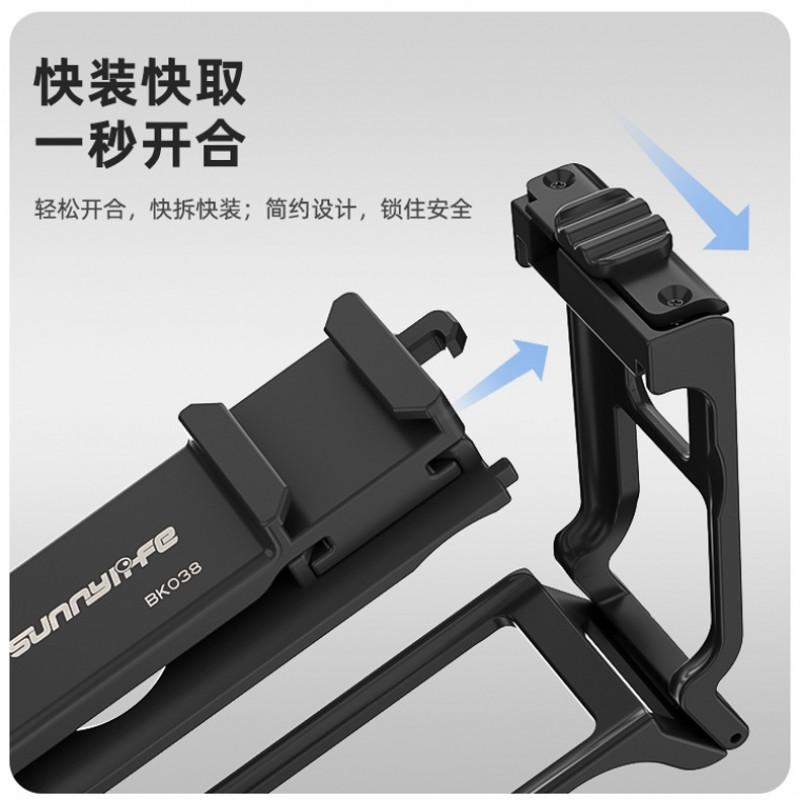Quick-Release Cage Grip Handle DJI Action 6 5 Pro 4 3 Street Photography Vlogging Accessory