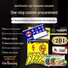5S/6S Management Warning & Positioning Label Stickers