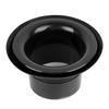 Bass Drum Enhancer ABS Sturdy Drum Bass Effect Amplifier with Port Hole Protector WP06 Black