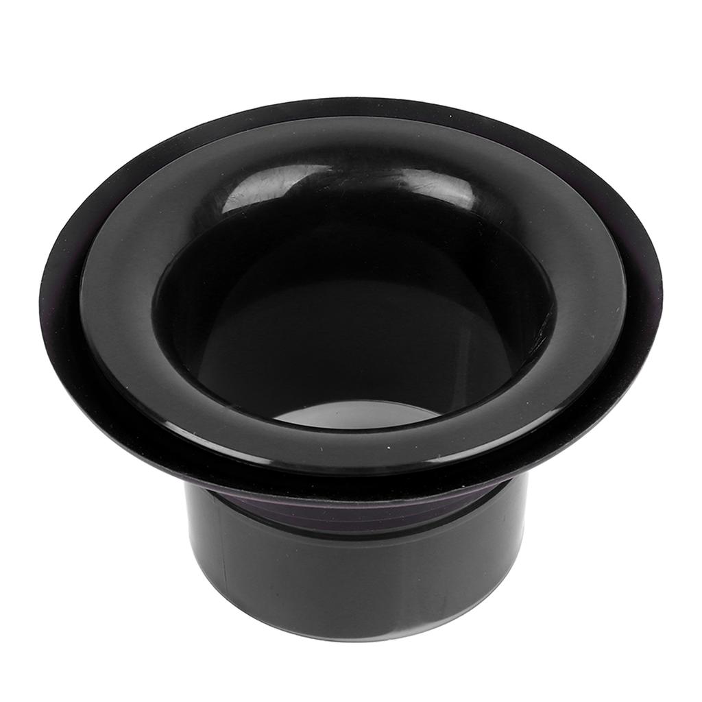 Bass Drum Enhancer ABS Sturdy Drum Bass Effect Amplifier with Port Hole Protector WP06 Black