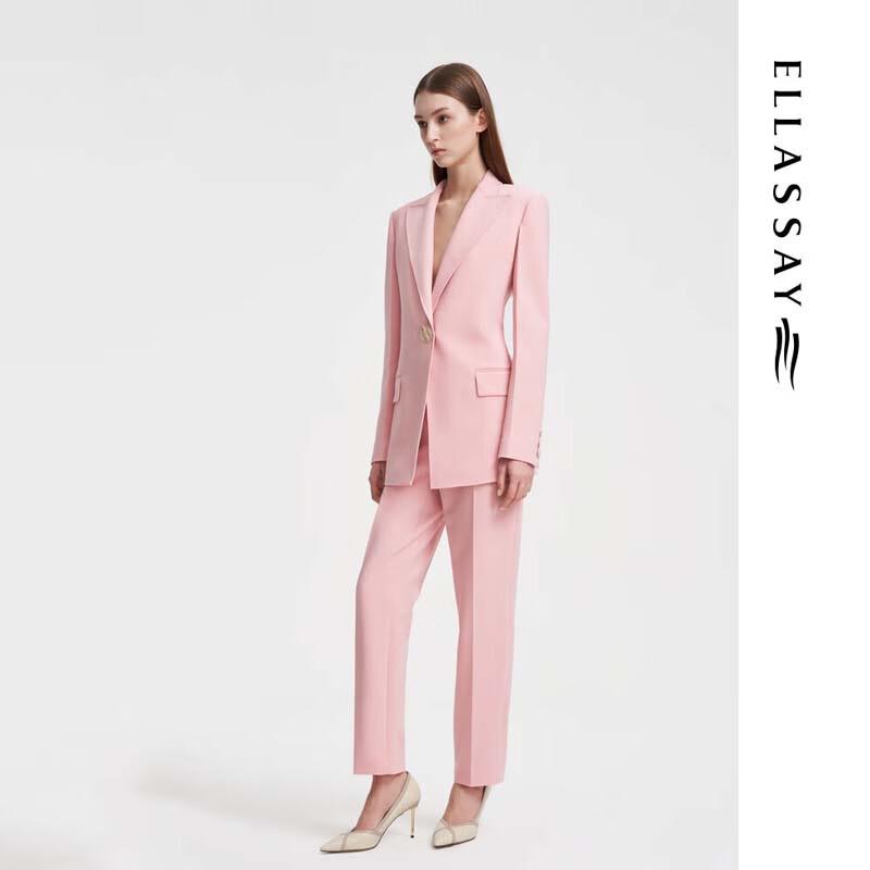 ELLASSAY Women's Classic Fit Wool Blend Blazer