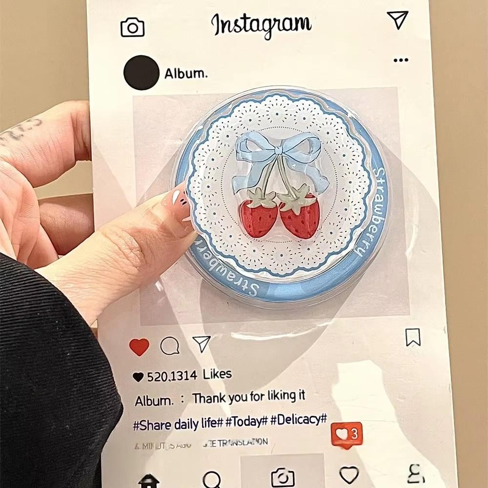 Korean Dongdaemun Rotating Butterfly Strawberry N52 Magnetic Phone Holder