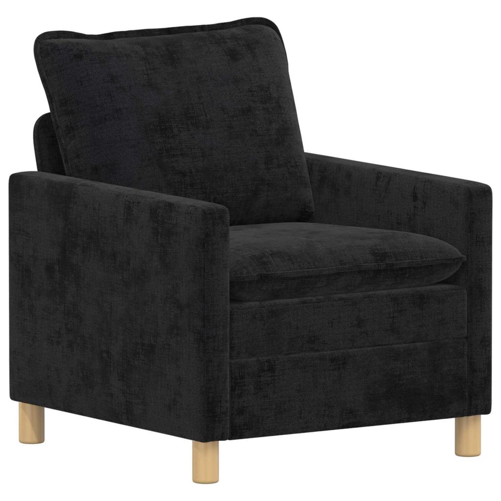 Sofa Black 76 x 81 x 87.5 cm Polyester