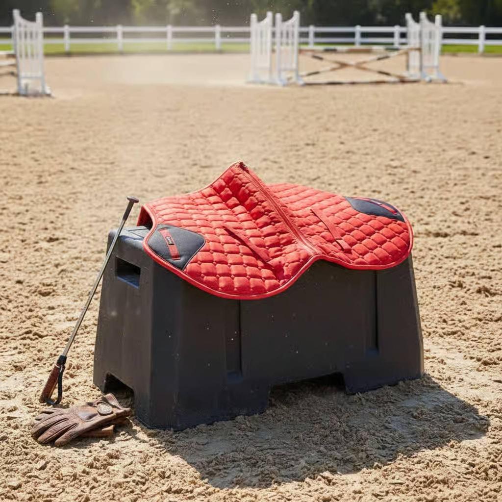 Horse Saddle Pad Breathable Equestrian Sweat-Absorbing Sports Gear