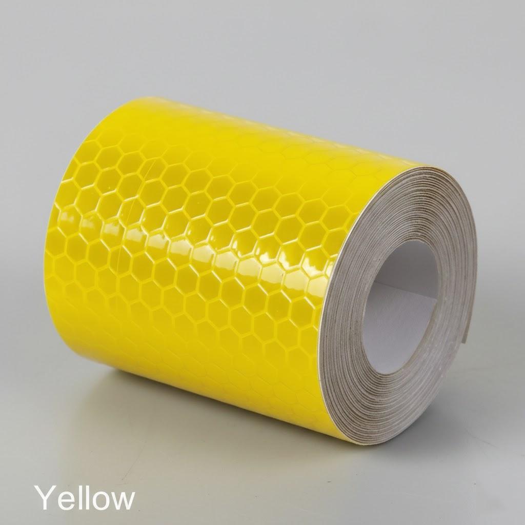 Safety Mark Reflective Car Styling Tape 5cmx3m Self Adhesive Warning Motorcycle Reflective Film
