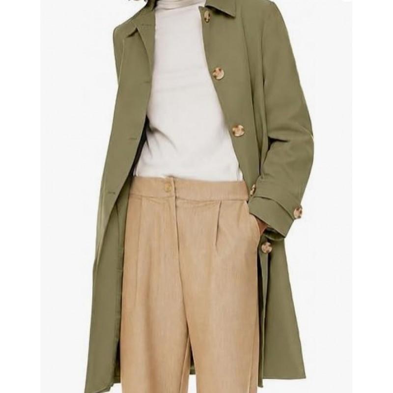 2026 Womens Oversized Trench Coat In