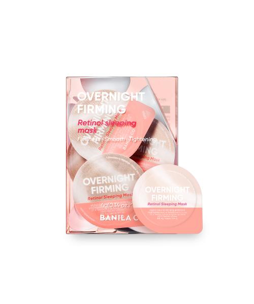 Banila Co Overnight Firming Retinol Sleeping Mask Travel Kit 4g*12