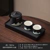 National trend portable landscape travel kung fu tea set tea tray teapot 24 teacup ceramic set camping