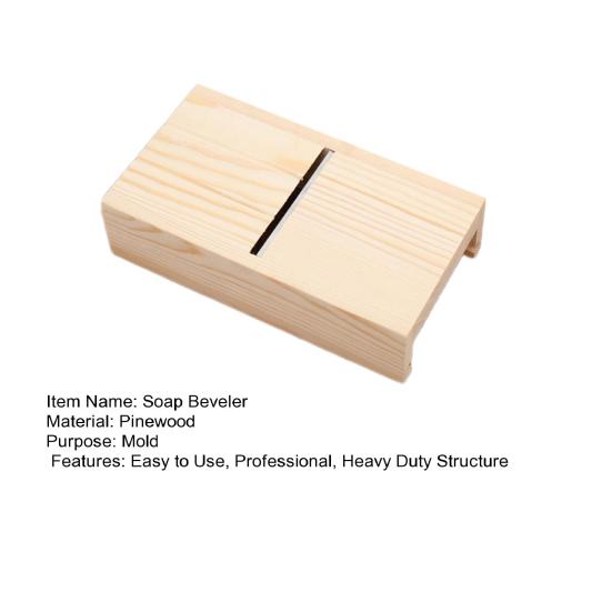 Handmade Soap Beveler Trimming Tool Wooden Candles Loaf Soap Planer Cutter Mold DIY Making Soap Edge Shaving Tool