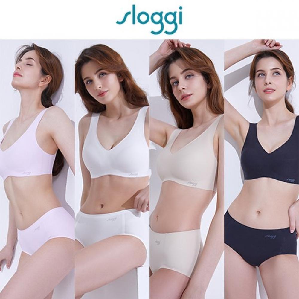 

Sloggi Bra Panty Set Mesh Fusing 4colors blacks/XL.XL