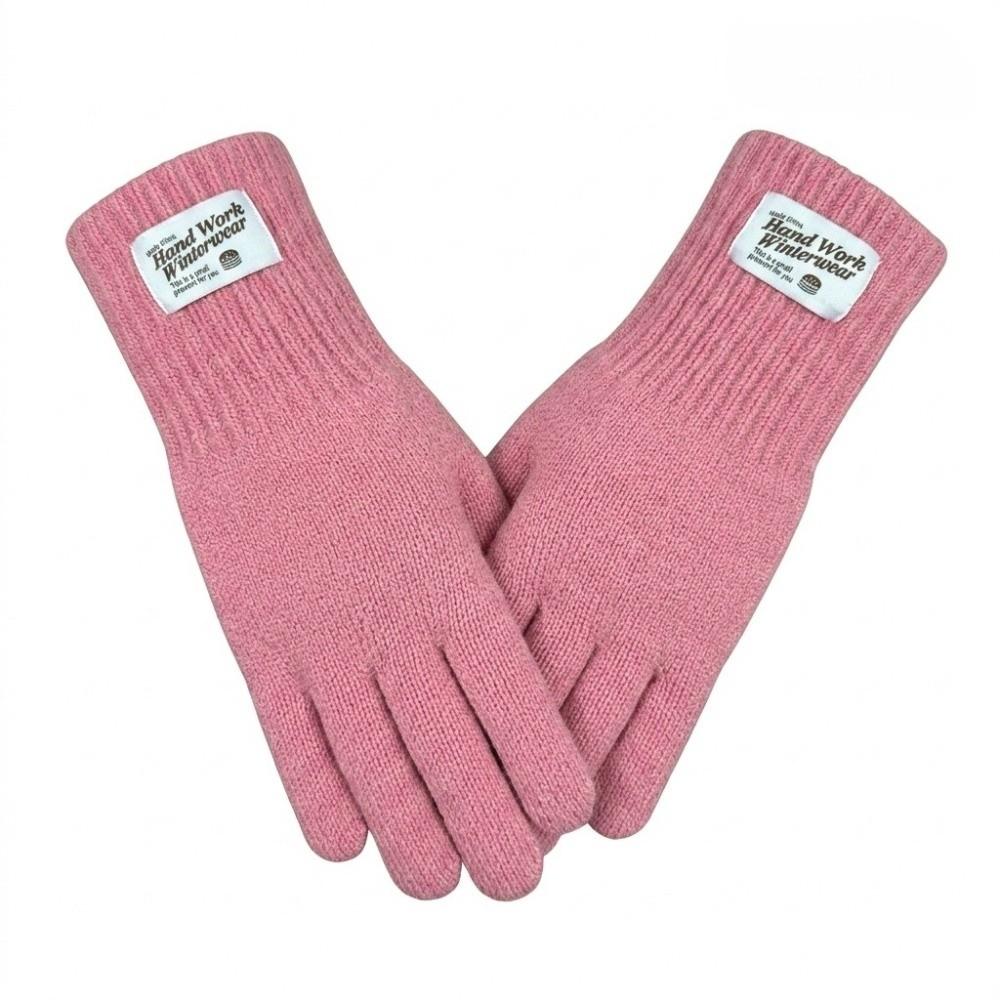 Unisex Warm Gloves Elastic Cuff Winter Gloves Fashionable Knitted Gloves Winter