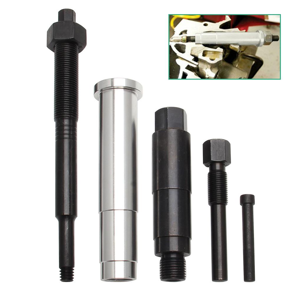 65600 Broken Spark Plug Remover Tool Kit Compatible For Triton 3 Valve Engines, Spark Plug Extractor, Aluminum Alloy Iron Automobiles Repairing