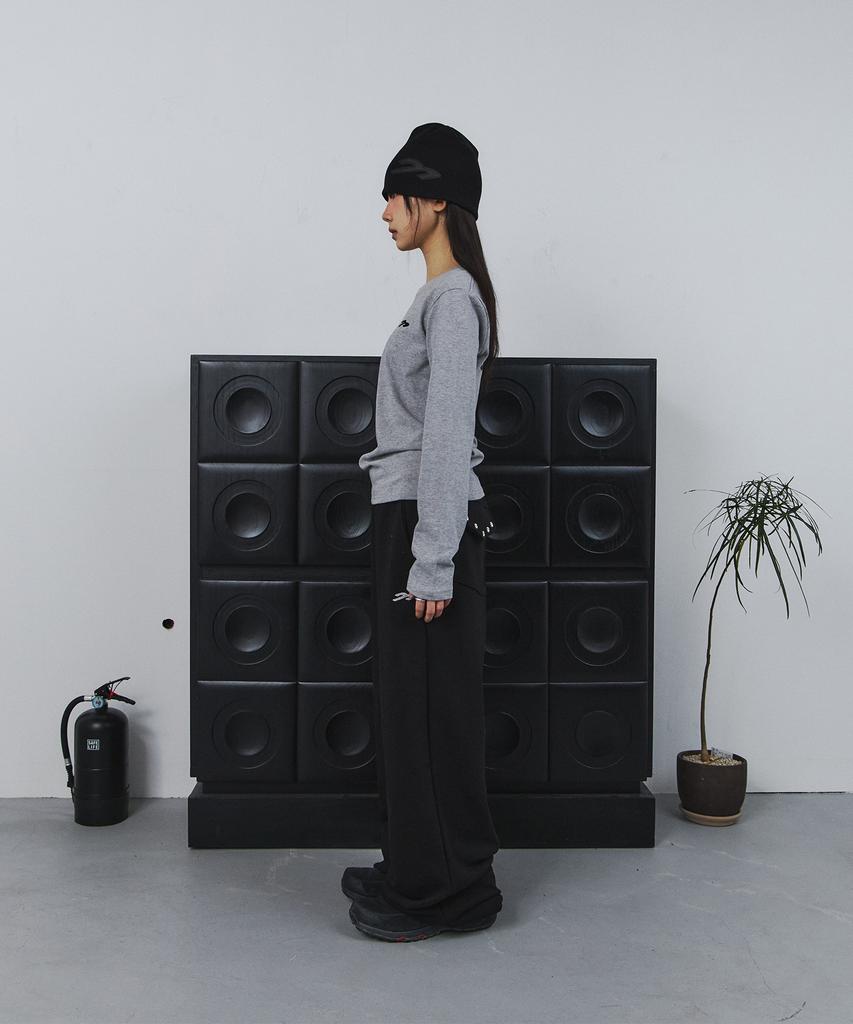 Tansanmageunesyum Pony Hotfix Long Sleeve (Gray)