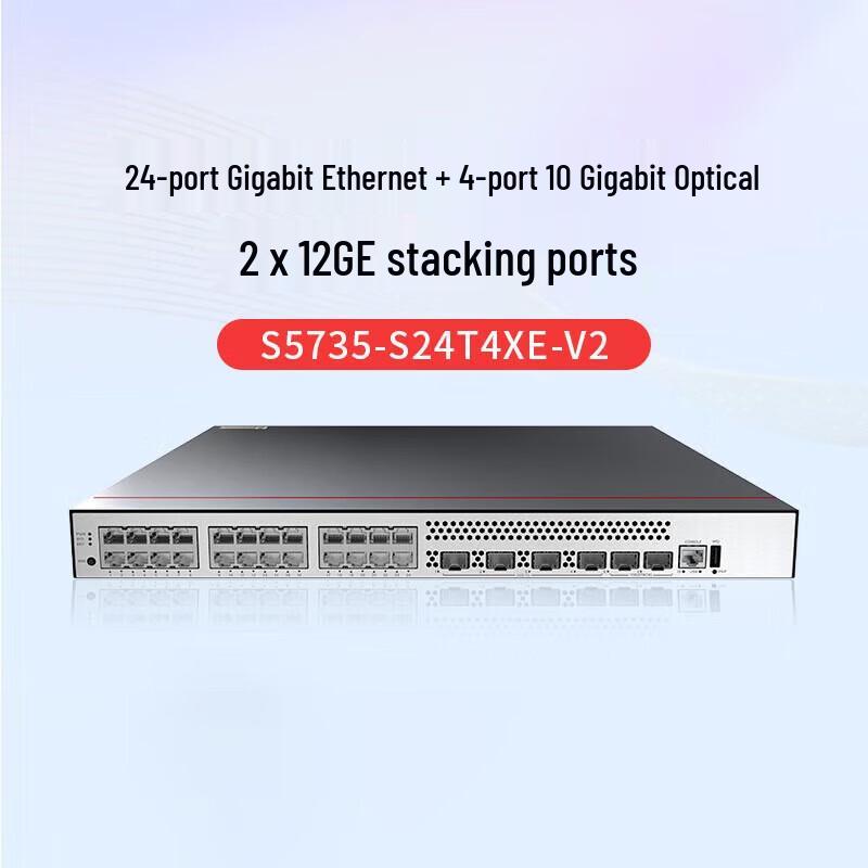 

Huawei 5735-S24T4XE-V2 Enterprise Managed PoE Access Switch