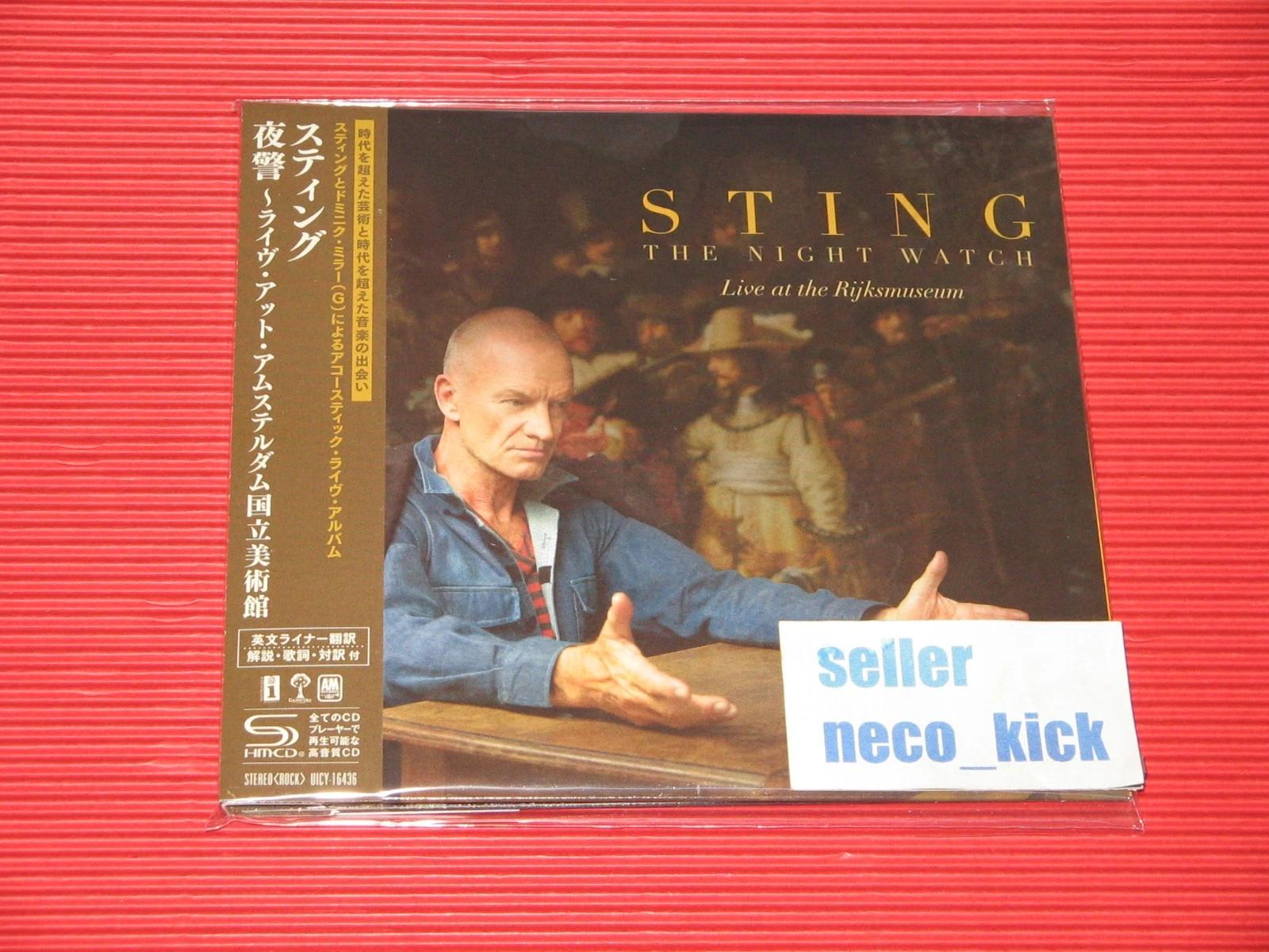 STING The Night Watch Live at the Rijksmuseum JAPAN SHM CD 4988031869307