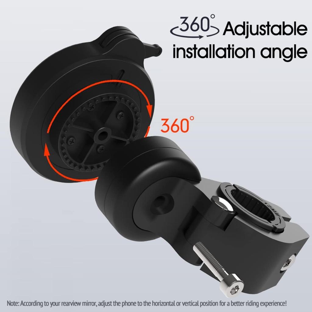 [SinceTop Series C - 1st Generation] Motorcycle Smartphone Holder, Aluminum