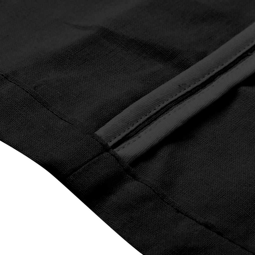 Men's Slim Fit Linen Blend Pocket Solid Long Sleeve Suit  Jacket Outwear