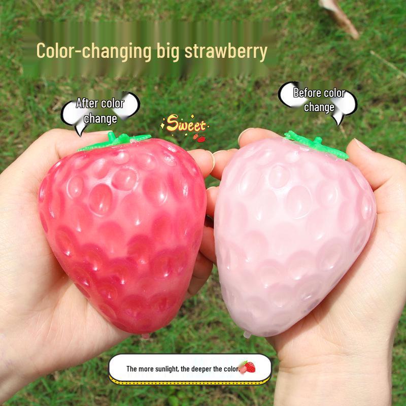 Persimmon Stress Relief Squeeze Toy - Slow Rebound Decompression