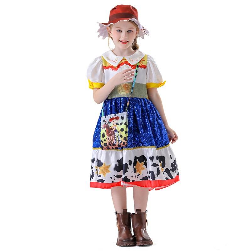 New Halloween Children's Dress Princess Dress Costume