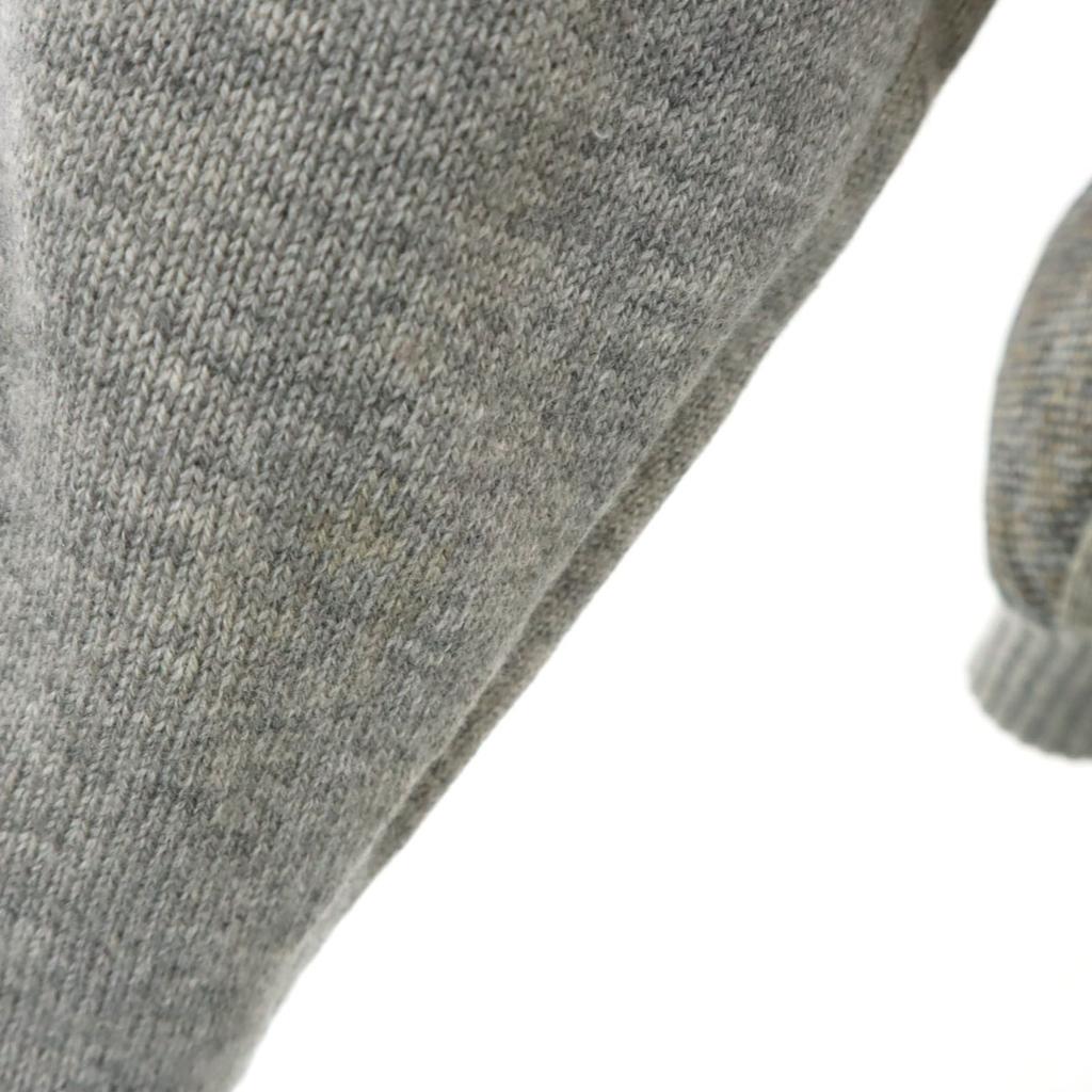 mila schon made in Japan Knit switching Down jacket 50 gray Men's Used