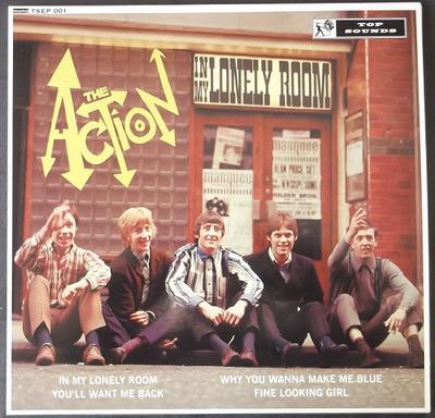 10-Zoll Schallplatte ACTION - In My Lonely Room TSEP001 Top Sounds Reco 2014 UK Rock Gebraucht