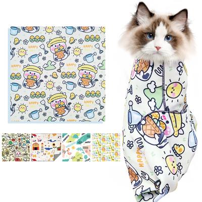 Wrap Multifunktions-Wrap Zum Nagelschneiden Niedliche Drucke Aufkleber Tuch:Selbstklebendes,-,-Kratzfestes,-Fluchtberuhigendes Band,Krallenschneiden