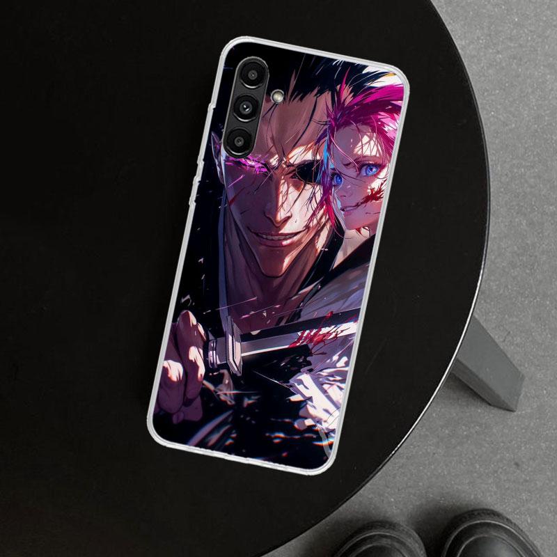 Zaraki Kenpachi Bleach Phone Case Cover for Samsung Galaxy A17 A16 A26 A36 A56 A57 A37 A15 A25 A35 A55 A14 A24 A34 A54 A13 A23 A