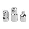 Socket Adapter Wrench Set 3PCS Female to Male Drive Converter with Built in Spring Loaded Detent Balls for Secure Socket Fit